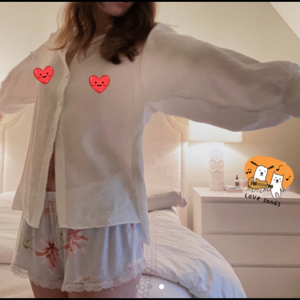 Blanc & Eclaire Button Up